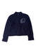 A Navy Zippered Sweatshirts from Bonpoint in size 2T for boy. (Front View)