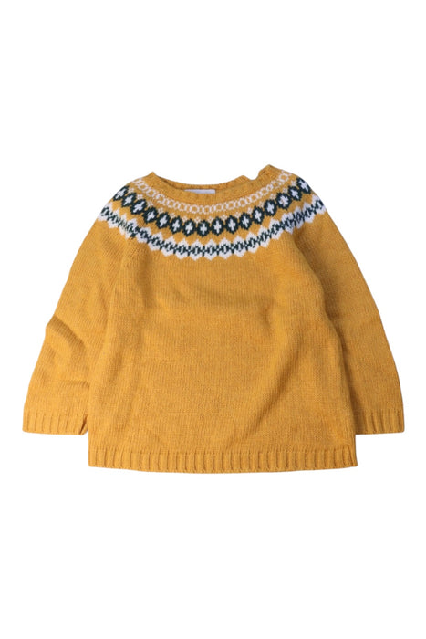 A Yellow Knit Sweaters from MiBONBoN in size 3T for boy. (Front View)