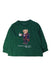 A Green Long Sleeve T Shirts from Ralph Lauren in size 6-12M for boy. (Front View)
