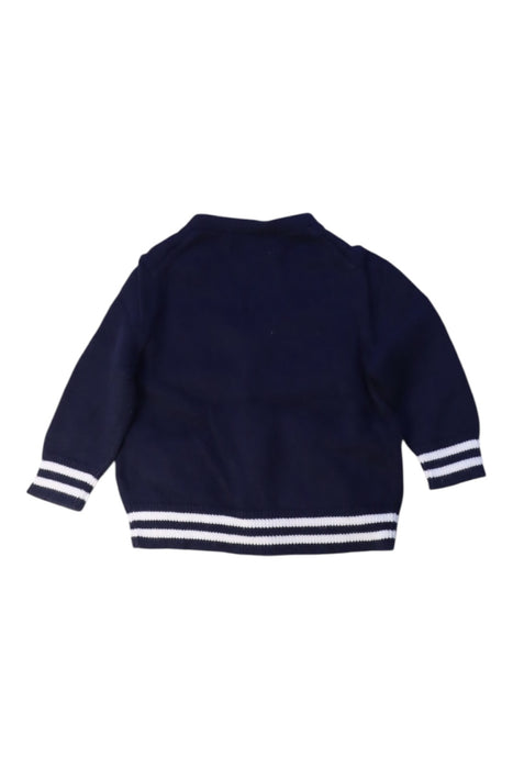 A Navy Cardigans from Ralph Lauren in size 6-12M for boy. (Back View)