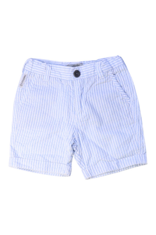 A White Shorts from Armani in size 6-12M for boy. (Front View)