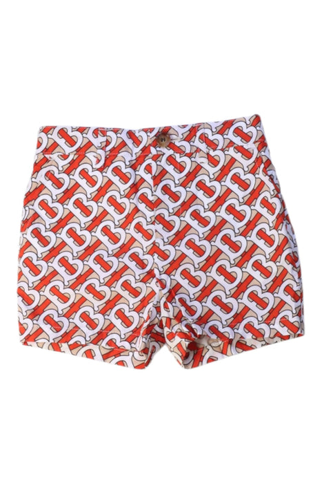 A Red Shorts from Burberry in size 12-18M for boy. (Front View)