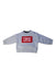 A Grey Crewneck Sweatshirts from Burberry in size 3-6M for boy. (Front View)