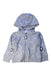A Grey Zippered Sweatshirts from Burberry in size 6-12M for boy. (Front View)