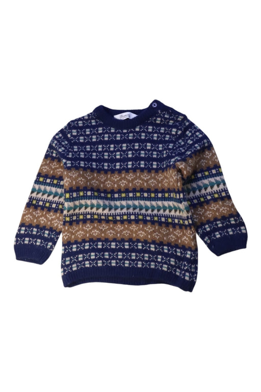 A Multicolour Knit Sweaters from Bonpoint in size 12-18M for boy. (Front View)