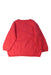 A Red Knit Sweaters from Nanos in size 3T for girl. (Back View)