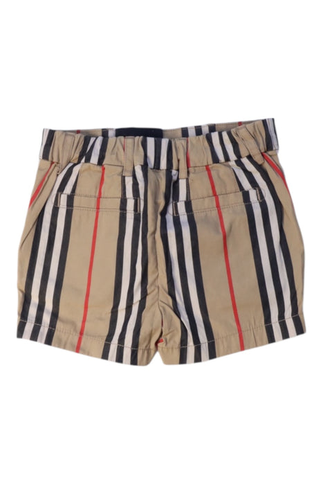 A Beige Shorts from Burberry in size 6-12M for boy. (Back View)