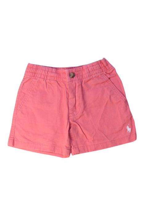 A Pink Shorts from Polo Ralph Lauren in size 2T for boy. (Front View)