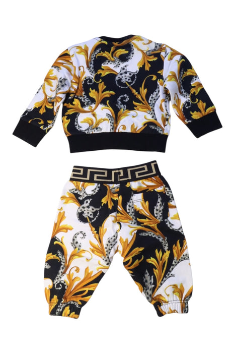 A Black Pants Sets from Young Versace in size 3-6M for neutral. (Back View)