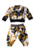 A Black Pants Sets from Young Versace in size 3-6M for neutral. (Back View)
