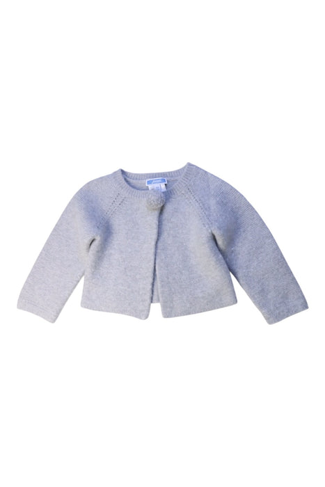 A Grey Cardigans from Jacadi in size 12-18M for girl. (Front View)