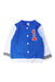 A Blue Lightweight Jackets from Petit Bateau in size 12-18M for boy. (Front View)