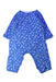 A Blue Long Sleeve Rompers from Petit Bateau in size 12-18M for boy. (Front View)