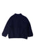 A Navy Cardigans from Shanghai Tang in size 12-18M for neutral. (Back View)