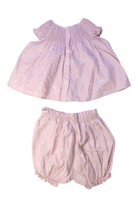 A Pink Shorts Sets from Dior in size 12-18M for girl. (Back View)