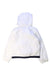 A White Lightweight Jackets from Moncler in size 3T for boy. (Back View)