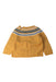 A Yellow Knit Sweaters from MiBONBoN in size 6-12M for boy. (Back View)