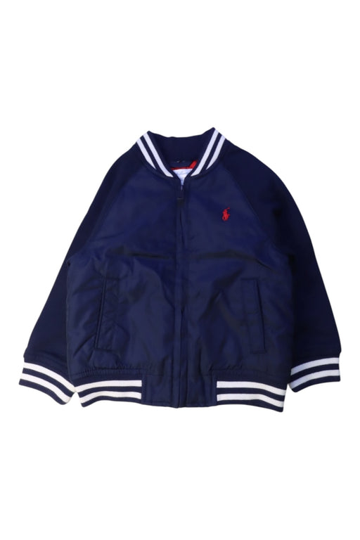 A Navy Lightweight Jackets from Ralph Lauren in size 12-18M for boy. (Front View)