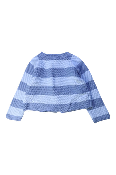 A Blue Cardigans from Nanos in size 2T for neutral. (Back View)