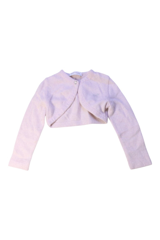 A Ivory Cardigans from Monnalisa in size 12-18M for girl. (Front View)