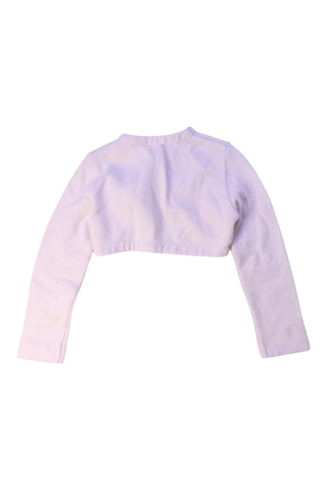 A Ivory Cardigans from Monnalisa in size 12-18M for girl. (Back View)