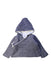 A Navy Hooded Sweatshirts from Petit Bateau in size 12-18M for boy. (Front View)