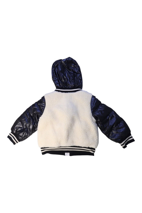A Navy Puffer/Quilted Jackets from Moncler in size 12-18M for boy. (Back View)