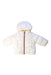 A White Puffer/Quilted Coats & Outerwear from Moncler in size 6-12M for neutral. (Front View)