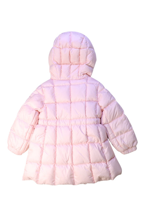 A Pink Puffer/Quilted Coats & Outerwear from Moncler in size 18-24M for neutral. (Back View)