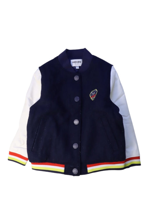 A Navy Lightweight Jackets from Kenzo in size 2T for boy. (Front View)