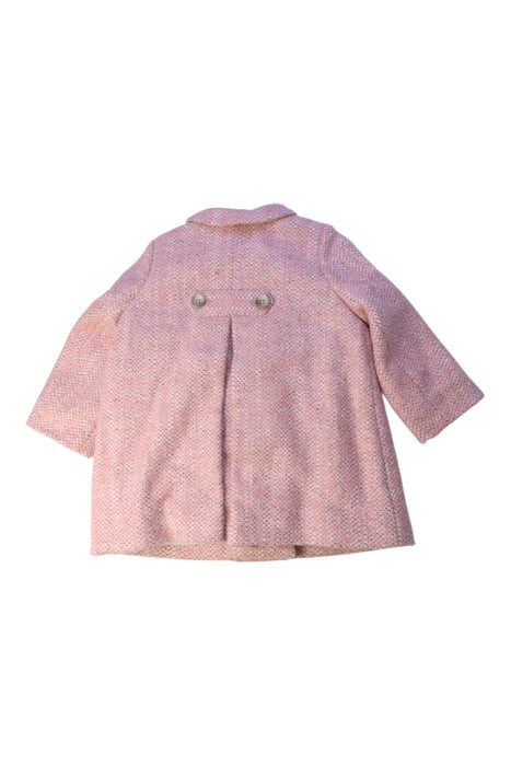 A Pink Coats from Bonpoint in size 12-18M for girl. (Back View)