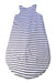 A Navy Sleepsacs from Petit Bateau in size 18-24M for neutral. (Back View)