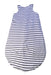 A Navy Sleepsacs from Petit Bateau in size 18-24M for neutral. (Back View)