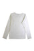 A White Long Sleeve Tops from Petit Bateau in size 10Y for girl. (Back View)