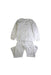 A White Pyjama Sets from Petit Bateau in size 10Y for girl. (Front View)