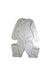 A White Pyjama Sets from Petit Bateau in size 10Y for girl. (Back View)