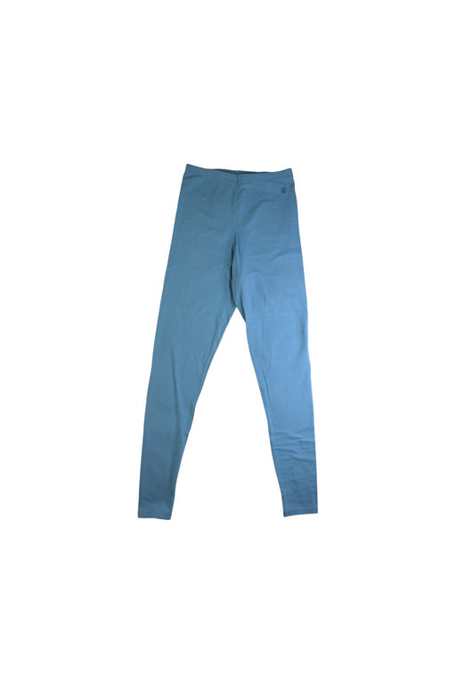 A Blue Leggings from Petit Bateau in size 12Y for girl. (Front View)