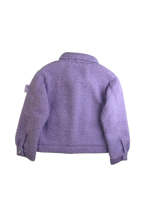A Purple Lightweight Jackets from Angel's Face in size 6T for girl. (Back View)