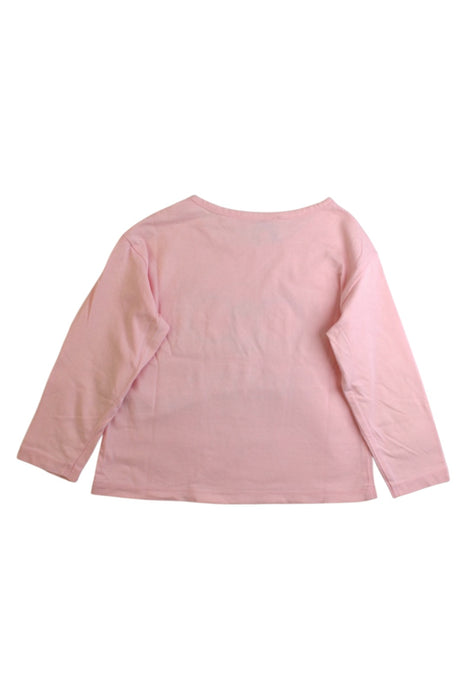A Pink Long Sleeve T Shirts from Kenzo in size 2T for girl. (Back View)