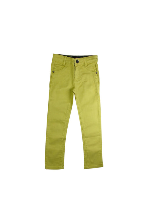 A Green Casual Pants from Catimini in size 4T for girl. (Front View)