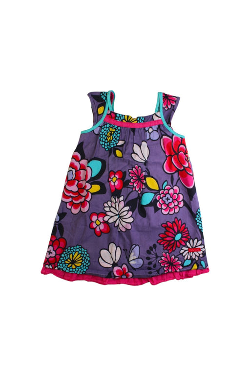 A Multicolor Sleeveless Dresses from Catimini in size 3T for girl. (Front View)