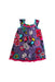 A Multicolor Sleeveless Dresses from Catimini in size 3T for girl. (Front View)