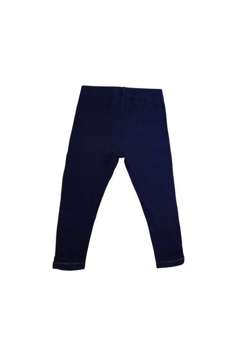 A Navy Leggings from La Compagnie des Petits in size 3T for girl. (Back View)