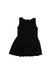 A Black Sleeveless Dresses from Mayoral in size 5T for girl. (Front View)