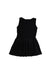 A Black Sleeveless Dresses from Mayoral in size 5T for girl. (Back View)