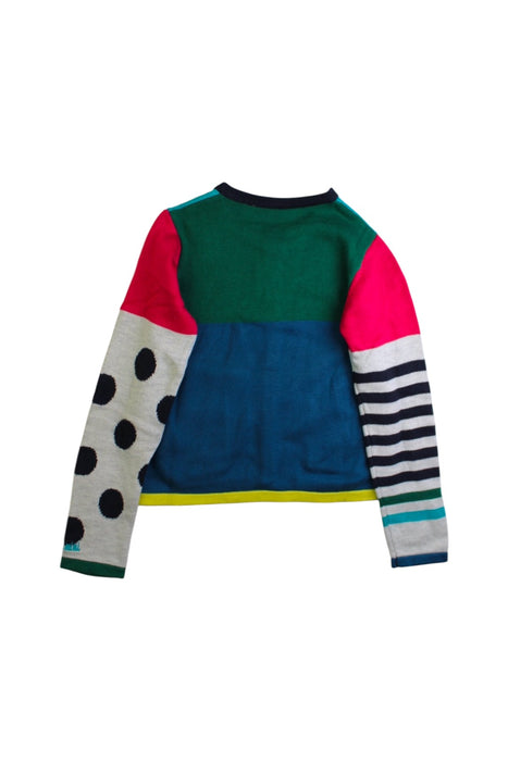 A Multicolour Cardigans from Catimini in size 5T for girl. (Back View)