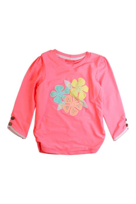 A Pink Rash Guards from Sunuva in size 3T for girl. (Front View)