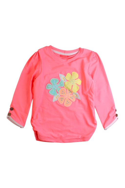 A Pink Rash Guards from Sunuva in size 3T for girl. (Front View)