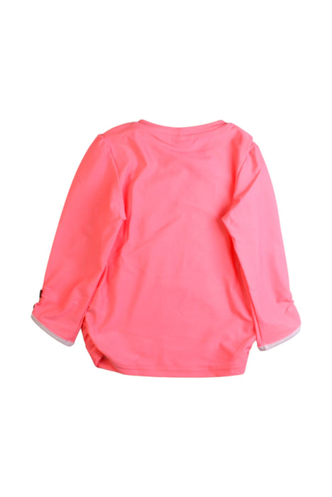 A Pink Rash Guards from Sunuva in size 3T for girl. (Back View)