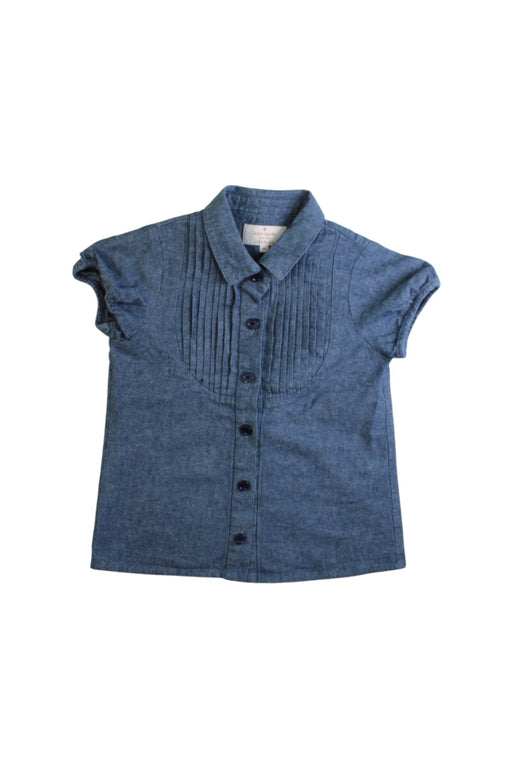 A Blue Short Sleeve Tops from Kate Spade in size 4T for girl. (Front View)